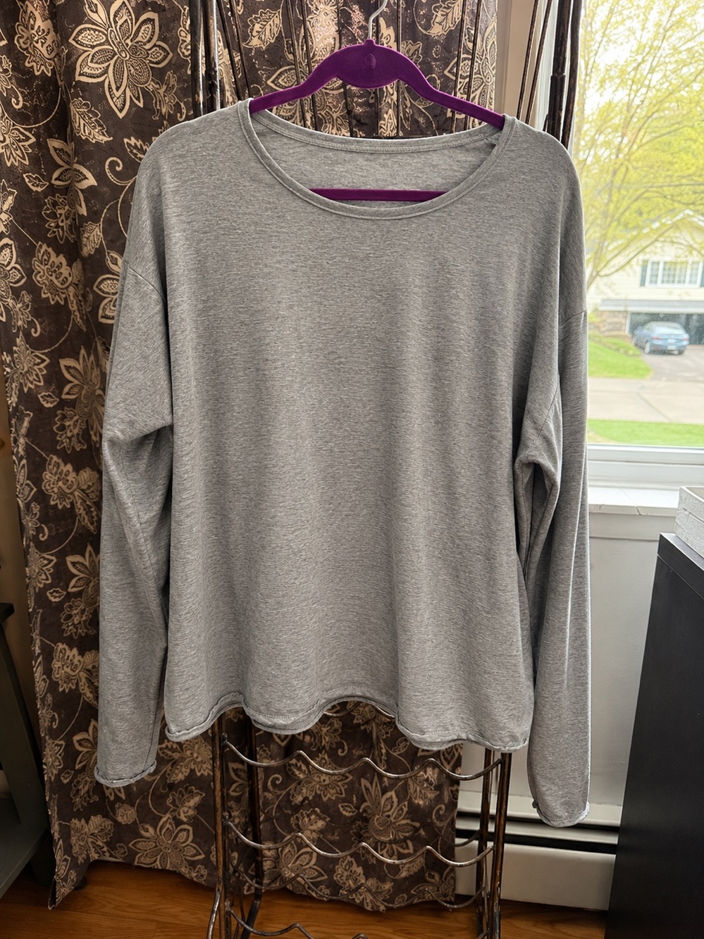 Cozy Women's Sweatshirt Pullover - Gray